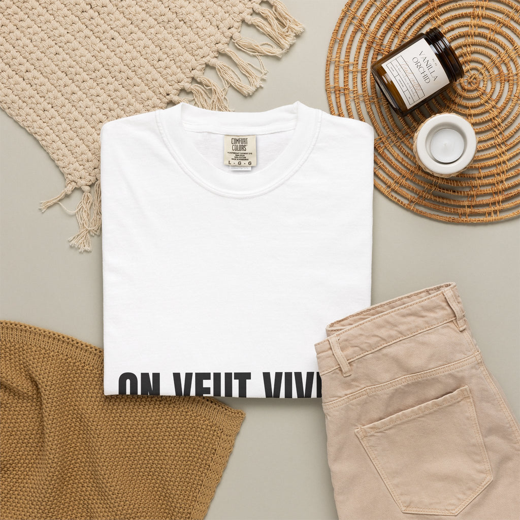 “On veut vivre” T-shirt
